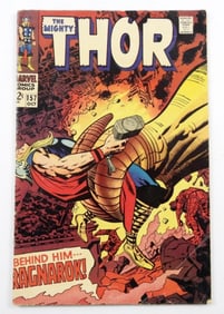 SILVER MARVEL THE MIGHTY THOR # 157