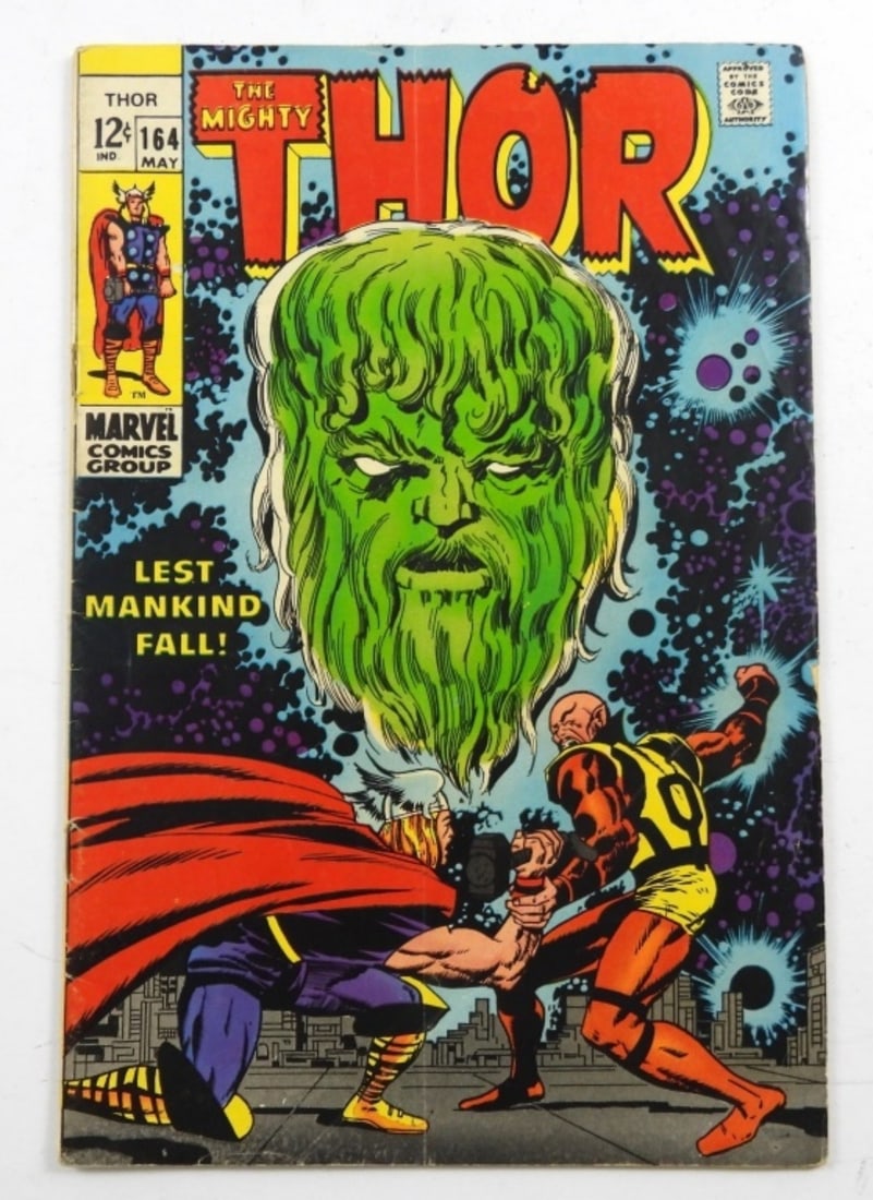 SILVER MARVEL THE MIGHTY THOR # 164 (1 of 3)