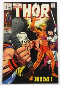SILVER MARVEL THE MIGHTY THOR # 165