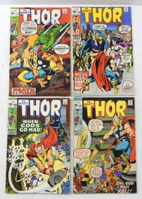 (4)BRONZE MARVEL THE MIGHTY THOR#178-181