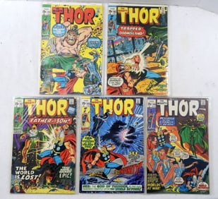 (5)BRONZE MARVEL THE MIGHTY THOR #183-187