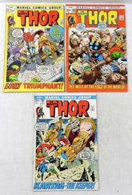 (3)BRONZE MARVEL THE MIGHTY THOR # 194-196