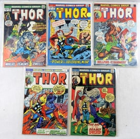 (5)BRONZE MARVEL THE MIGHTY THOR #206-210