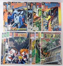 (2) DC COMIC SERIES-MANHUNTER #1 thru #5