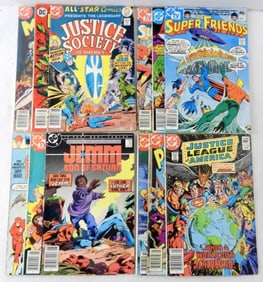 (12) DC COMICS MIXED LOT-JUSTICE SOCIETY
