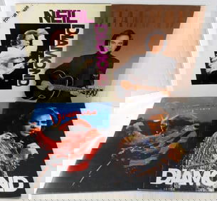 (4) NEIL DIAMOND TOUR BOOKS / PROGRAMS