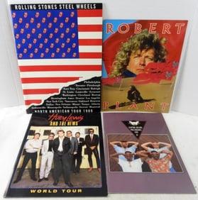 (4) TOUR BOOKS: ROLLING STONES STEEL