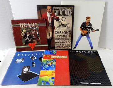 (6) TOUR BOOKS: FOREIGN, HEART,