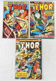 (3)BRONZE MARVEL THE MIGHTY THOR #215-217