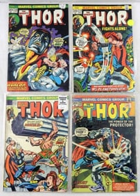 (4) BRONZE MARVEL THE MIGHTY THOR #218-221