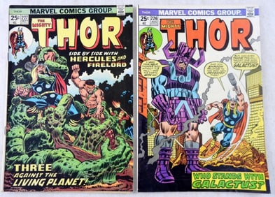 (2) BRONZE THE MIGHTY THOR #226 & #227