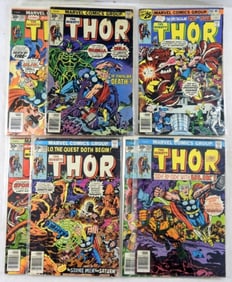 (7) BRONZ  MARVEL THE MIGHTY THOR #250-256