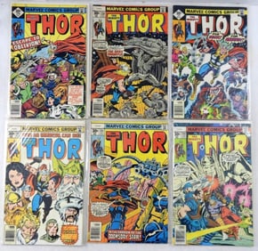 (6) BRONZE MARVEL THE MIGHTY THOR #257-262