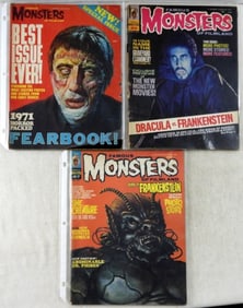 (3) FAMOUS MONSTERS OF FILMLAND#87,89 &MORE