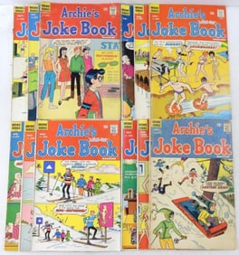 (12) ARCHIE JOKE BOOKS - 12c & 15c
