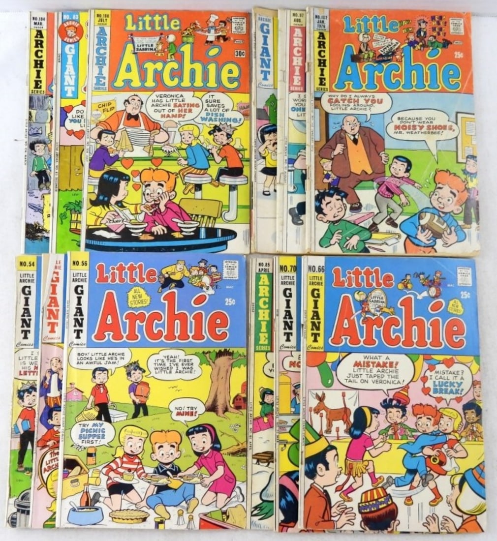 (12) LITTLE ARCHIE COMIC LOT (1 of 2)