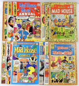 (13) MAD HOUSE COMIC LOT