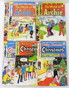 (7) ARCHIE GIANT SIZE COMIC LOT