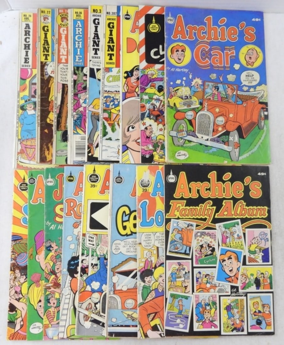 (17) ARCHIE, SABRINA & THAT WILKIN BOY: ALL DIFFERENT - NICE OVERALL CONDITION