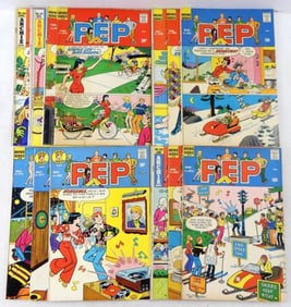 (13) PEP ARCHIE SERIES COMIC LOT