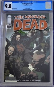 9/13 IMAGE WALKING DEAD #114 CGC 9.8