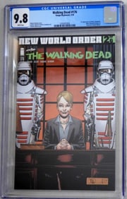 2/18 IMAGE WALKING DEAD #176 CGC 9.8