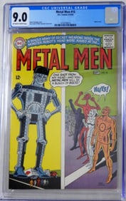 1969 DC METAL MEN # 15 CGC 9.0