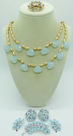 KRAMER BROOCH/EARRING SET & MORE