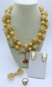 WINEY CREATIONS NWT VTG NECKLACE & MORE