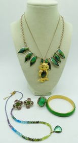 GREEN GEMSTONES RHINESTONES & MORE