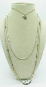 CHAIN NECKLACES & ANKLET