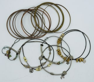 (15) BRACELETS-BANGLES & STRETCHY