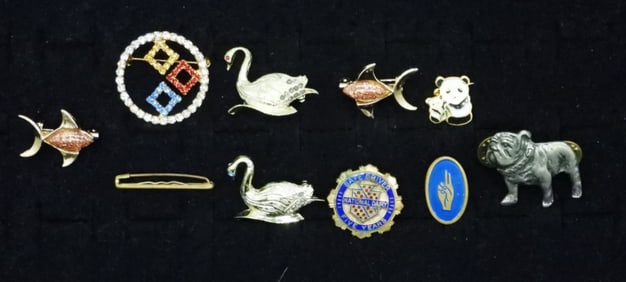(10) FASHION PINS