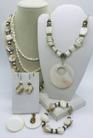 ABALONE PEARL SET & MORE