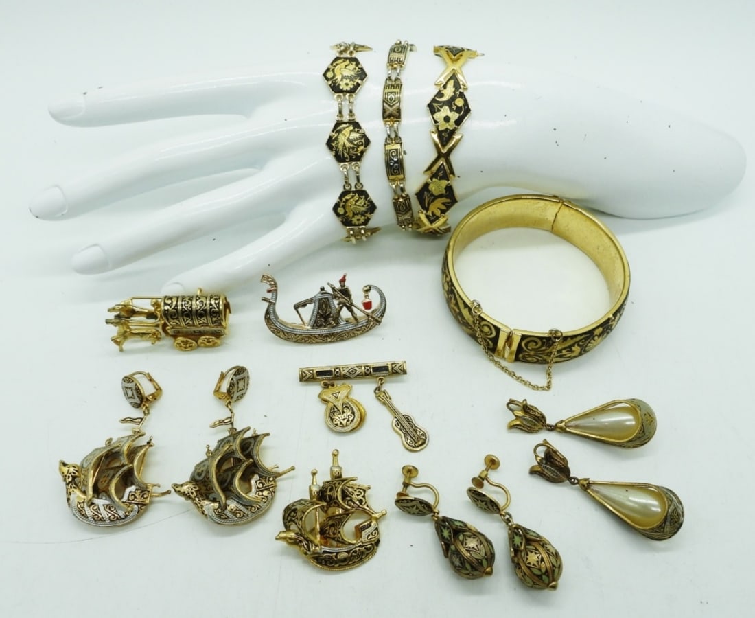 HUGE DAMASCENE LOT (1 of 4)