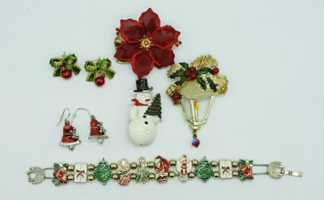 VINTAGE WINTER HOLIDAY LOT
