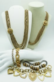 GOLD TONE FASHION BRACELETS & MORE
