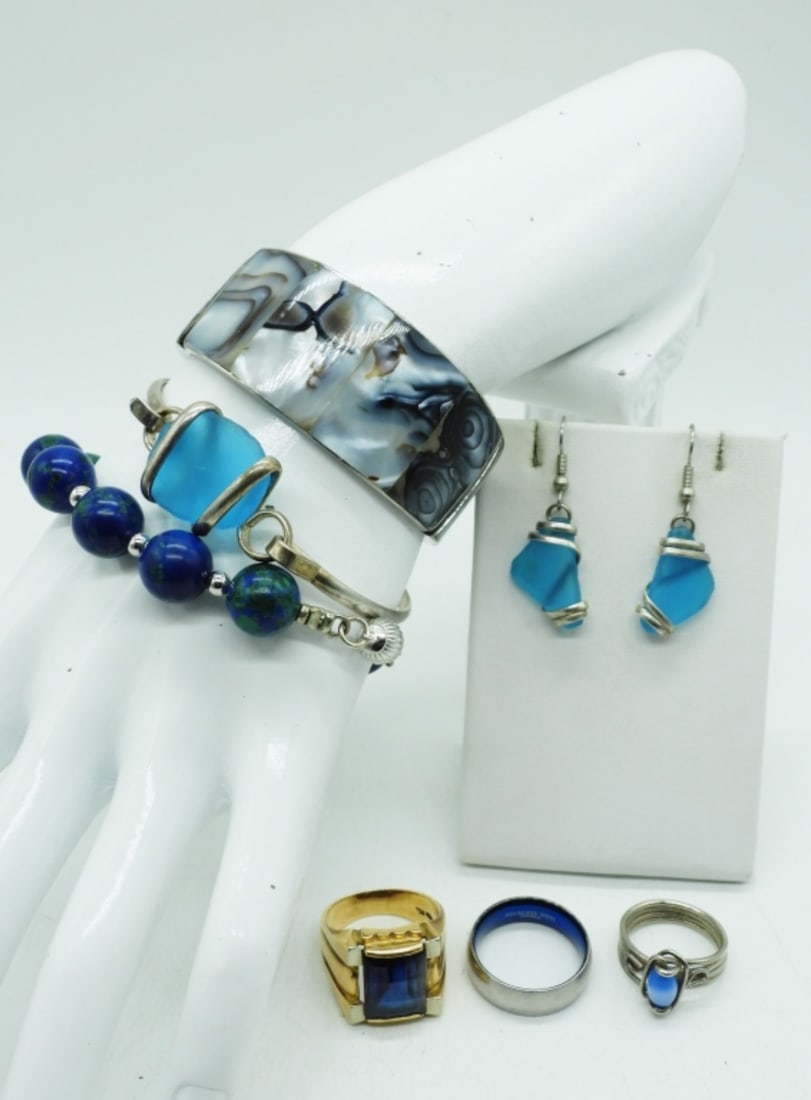 SEA GLASS, MOTHER OF PEARL, CATS EYE & MORE (1 of 1)