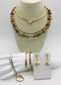 VTG NECKLACES BRACELETS EARRINGS