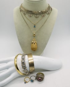 VTG - MODERN NECKLACES BRACELETS RINGS