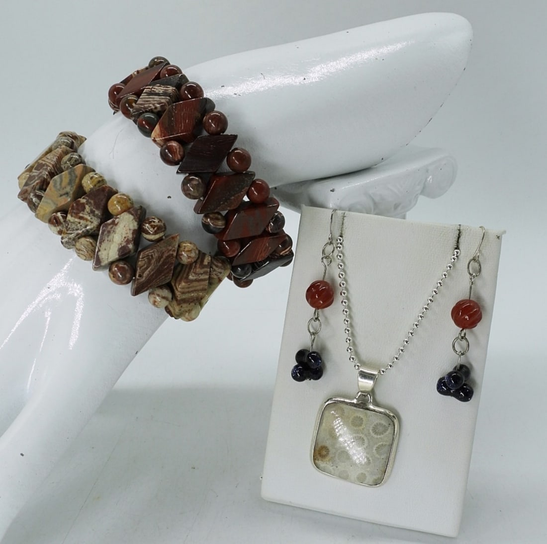 NATURAL GEMSTONE BRACELETS & MORE (1 of 1)