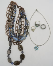 GORGEOUS GEMSTONE JEWELRY LOT