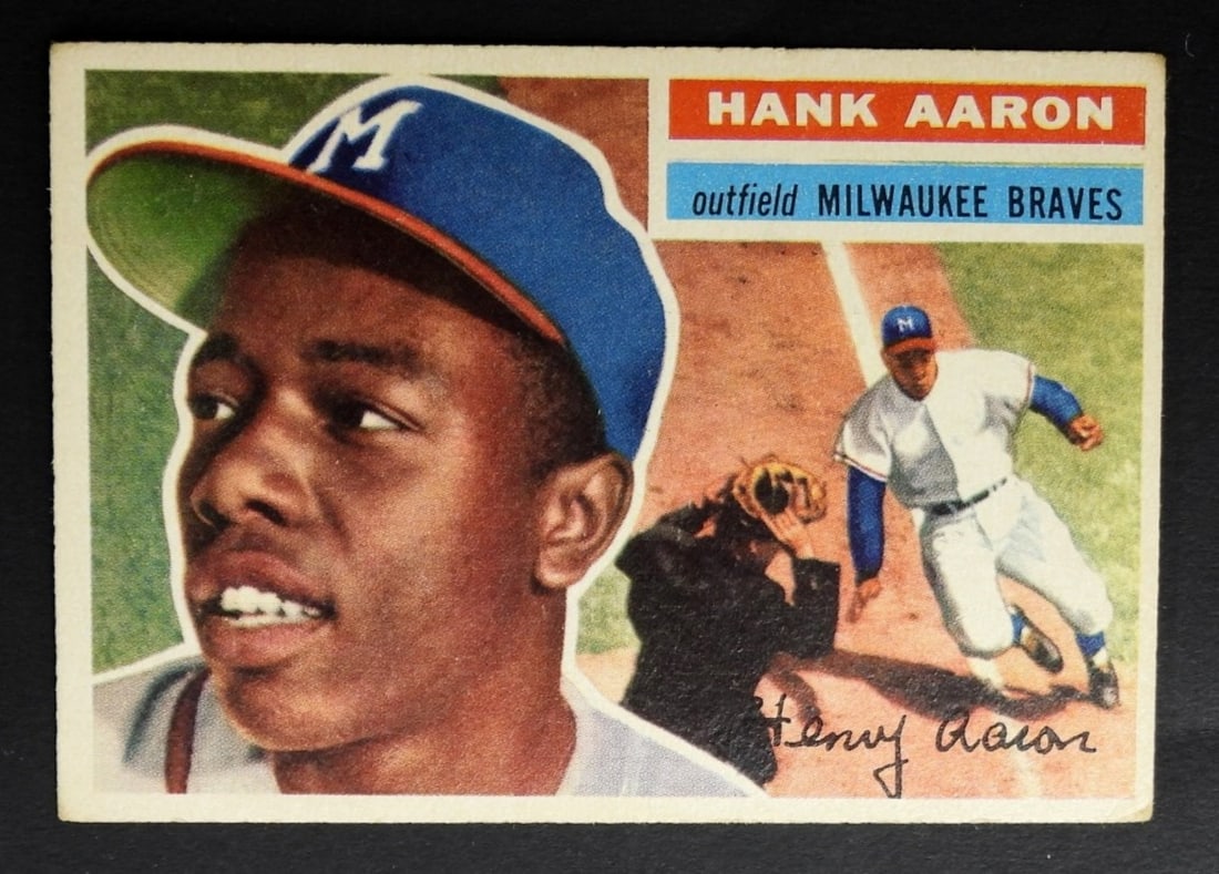 1956 TOPPS #31 HANK AARON VGEX (1 of 2)
