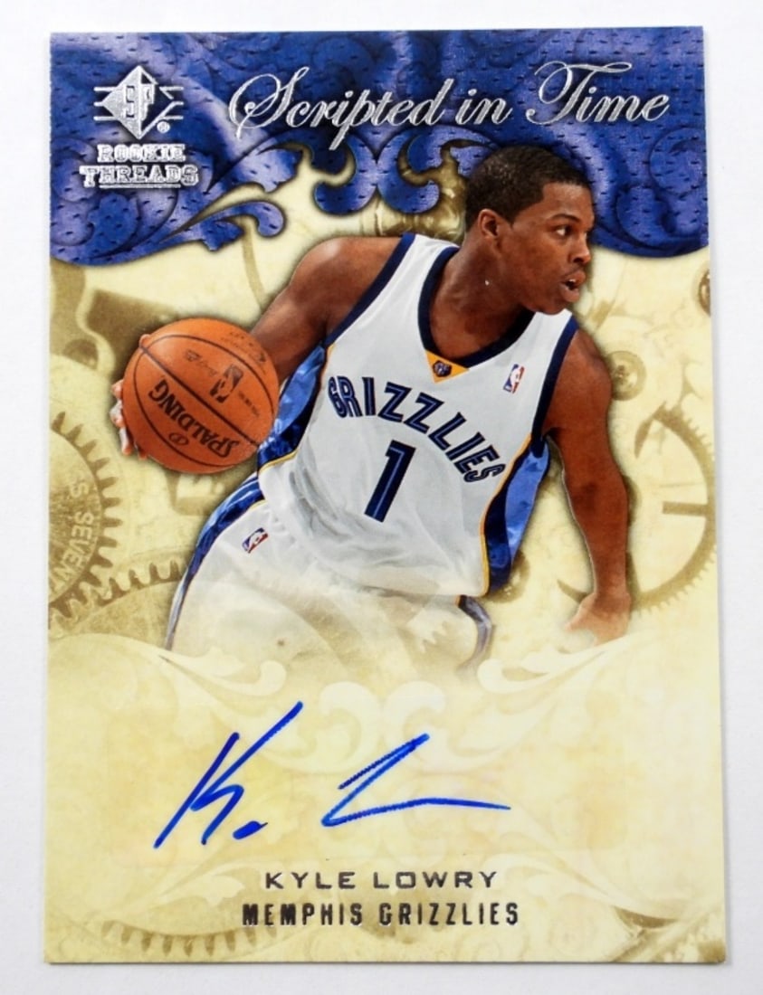 2008-09 KYLE LOWRY ROOKIE SCRIPTED IN TIME (1 of 2)