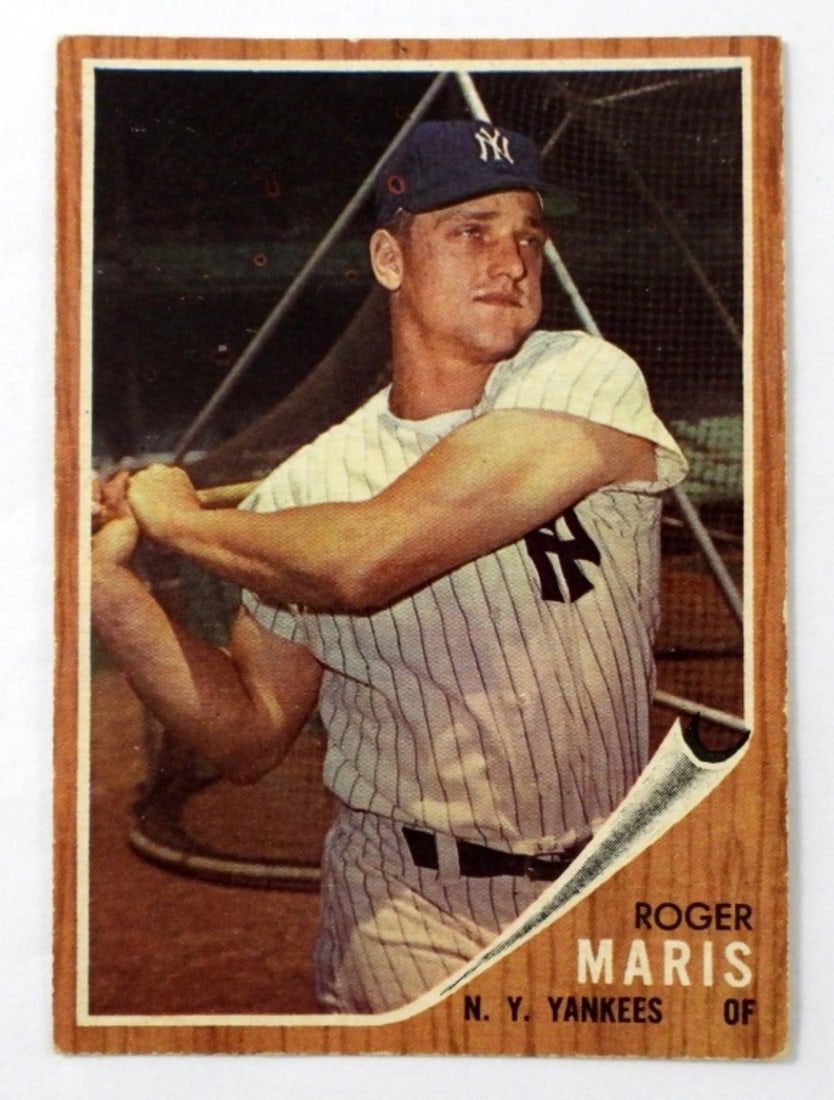 1962 TOPPS #1 ROGER MARIS (1 of 2)