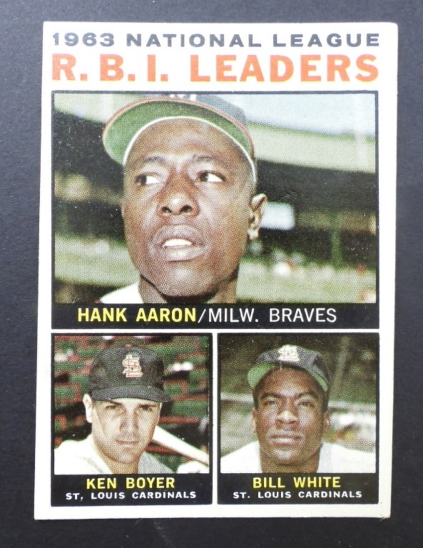 1964 TOPPS #11 R.B.I  LEADERS (1 of 2)
