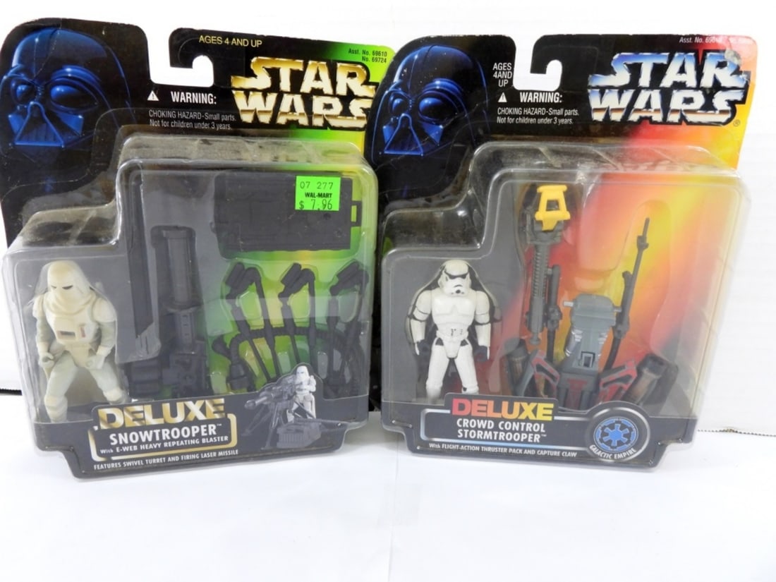 (2)1996 STAR WARS DELUXE, STORMTROOPERS (1 of 2)