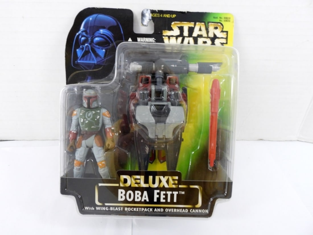 1996 KENNER STAR WARS DELUXE, BOBA FETT: 1996 KENNER STAR WARS DELUXE, BOBA FETT