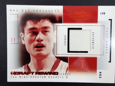 05/10 YAO MING 04-05 FLEER JERSEY