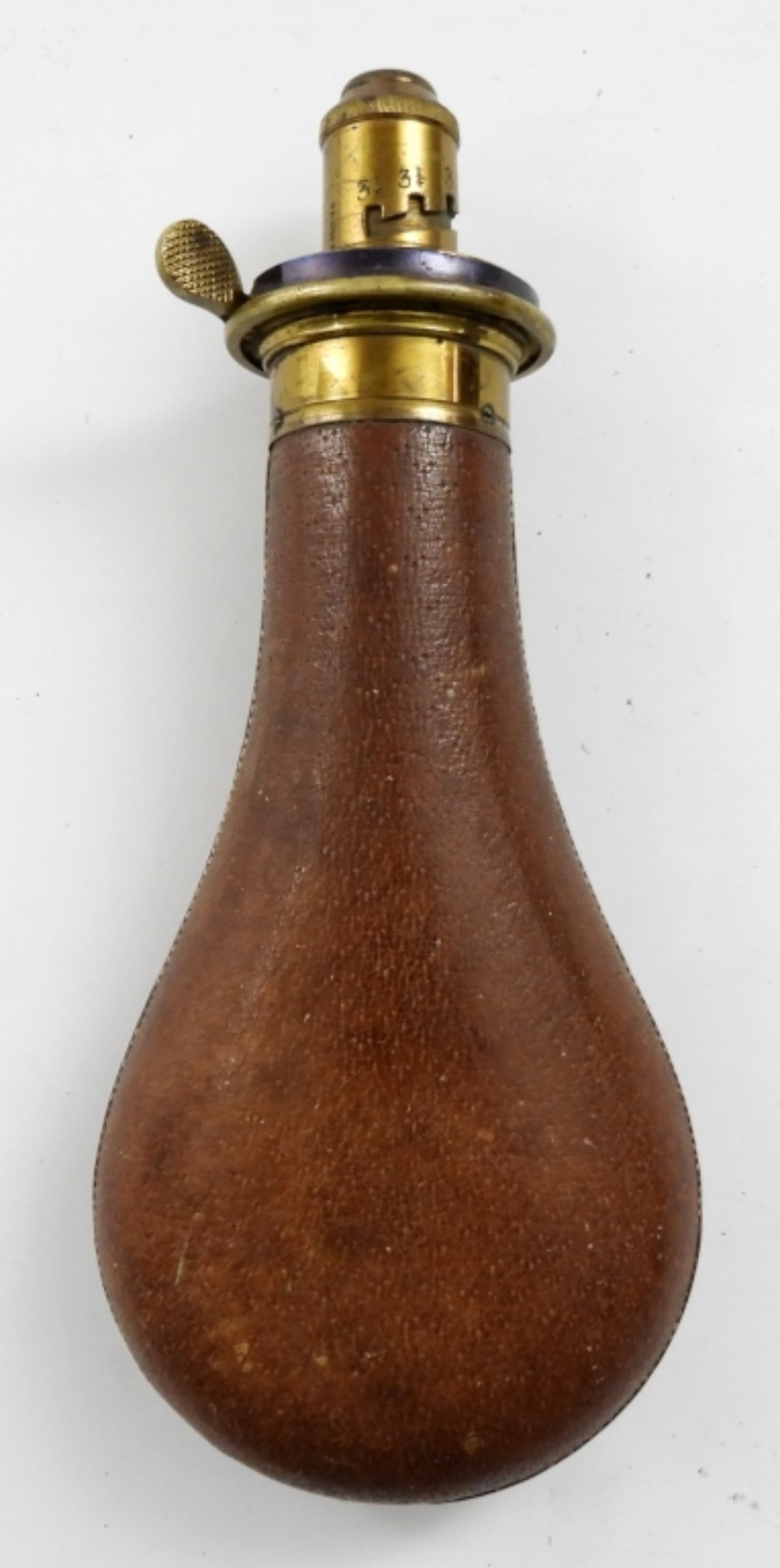SHEFFIELD QUICK LOADING POWDER FLASK (1 of 3)